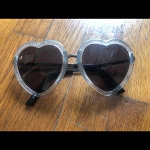 Heart shaped sunglasses